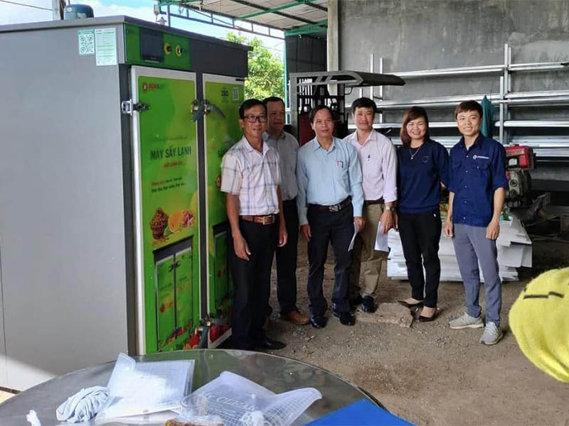 Bàn giao máy sấy lạnh tại Hợp tác xã Nông nghiệp và Du lịch Phú Nông-Buôn Đôn