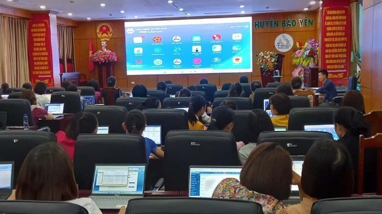 Lào Cai ứng dụng công nghệ số hiệu quảả