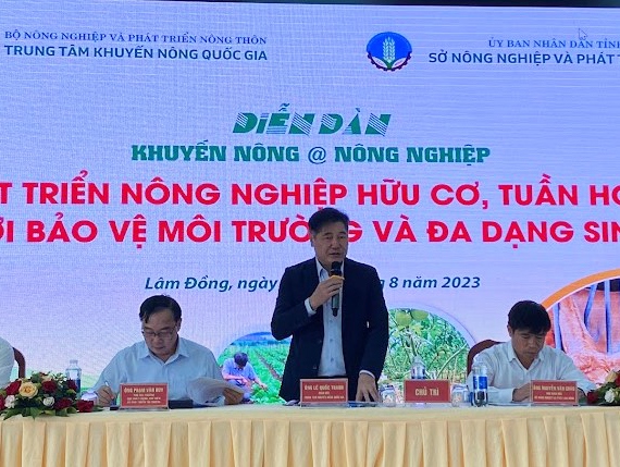 Diễn đàn khuyến nông thu hút nhiều đại biểu