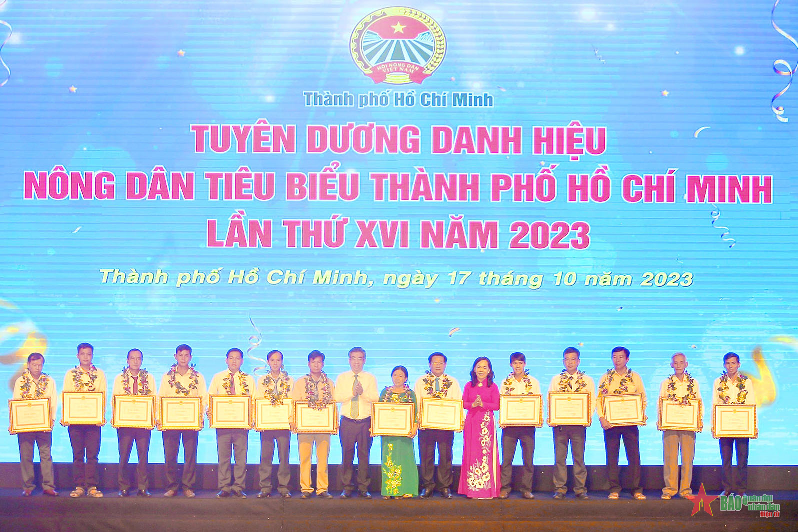 Thành phố Hồ Chí Minh tuyên dương gương nông dân tiêu biểu