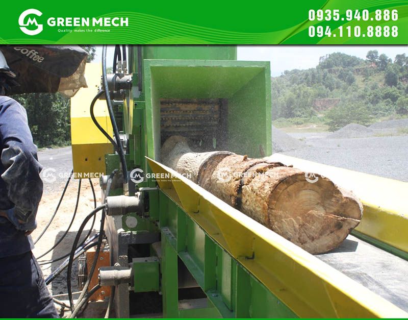 Máy nghiền gỗ GREEN MECH