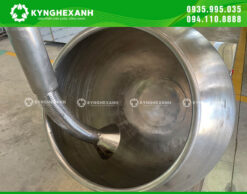 Lồng xoay được mài dũa cẩn thận, xoáy cố định trong lúc hoạt động đảm bảo an toàn