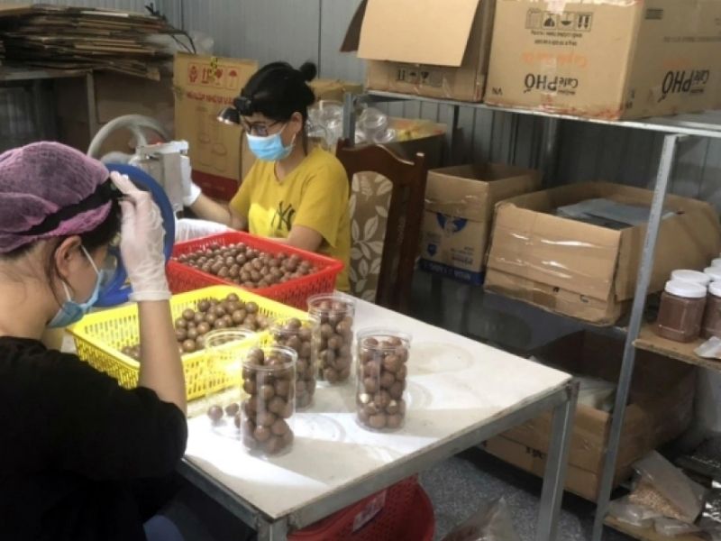 Từ một cơ sở nhỏ, Chu Thị Thái đã khởi nghiệp thành công khi liên kết với nông dân sản xuất nông sản sạch